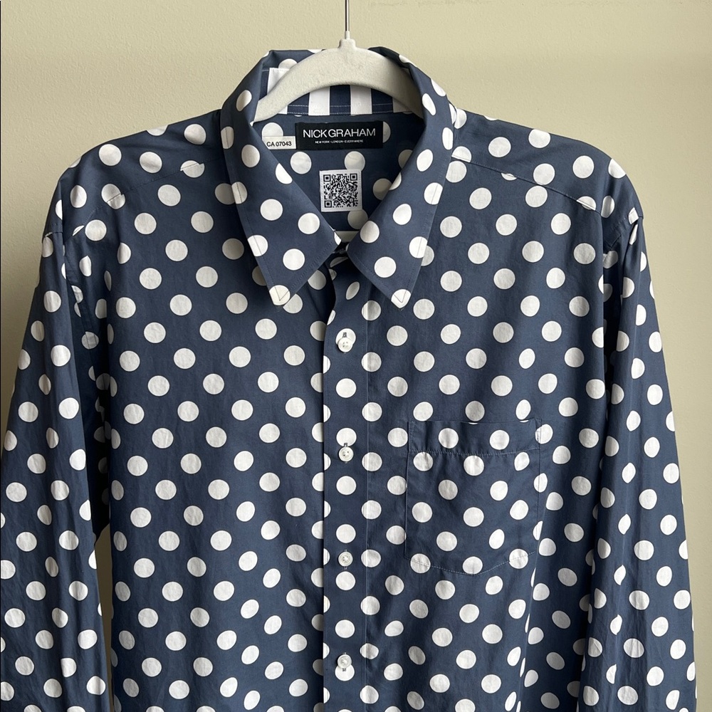 Nick Graham Polka Dot Shirt - Picture 3 of 10